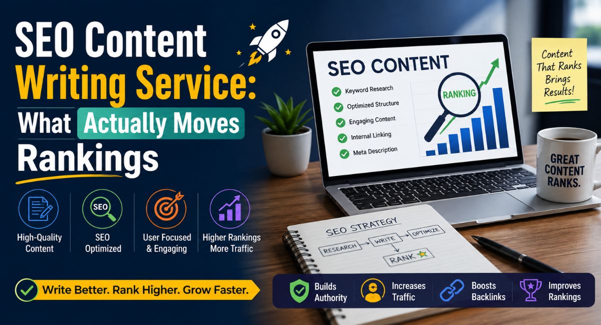 SEO Content Writing Service: What Actually Moves Rankings