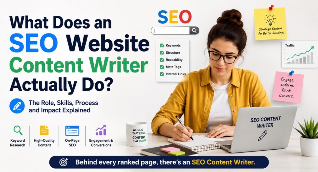 What Does an SEO Website Content Writer Actually Do?